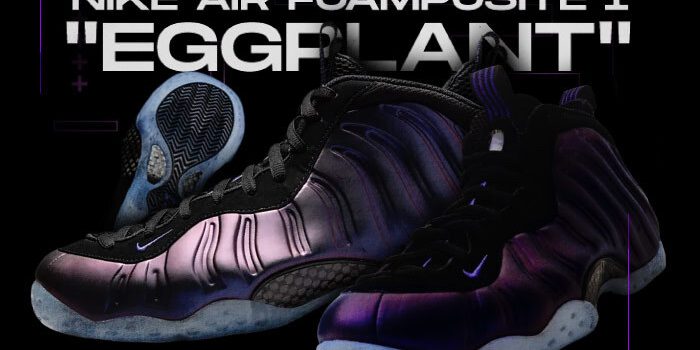 Nike Foamposite Eggplant New NSB Nike Foamposite Eggplant New NSB