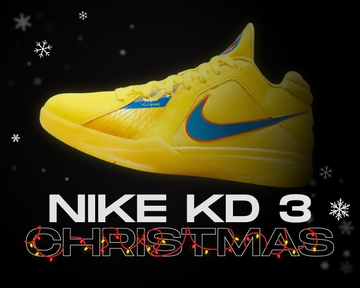 Nike KD 3 Christmas 2023 NSB
