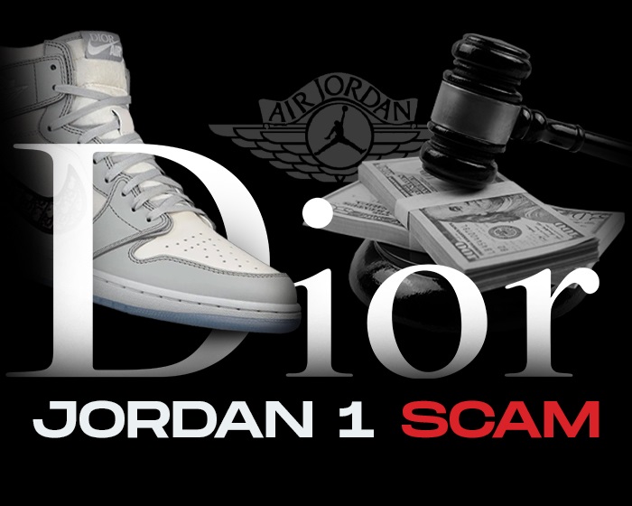 Dior Jordan 1 20k scam NSB