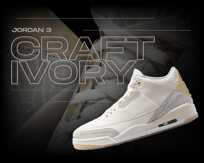 Jordan 3 Craft Ivory NSB