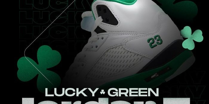 Jordan 5 Lucky Green NSB