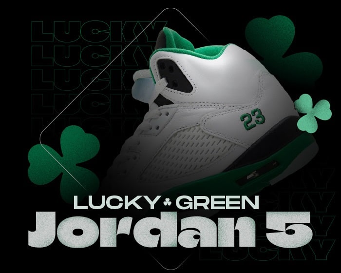 Jordan 5 Lucky Green NSB