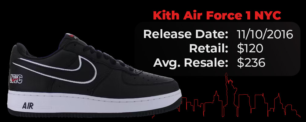 Kith Air Force 1 NYC NSB