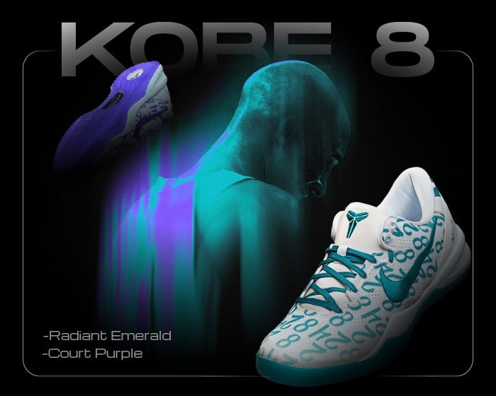 Kobe 8 Court Purple Radiant Emerald NSB