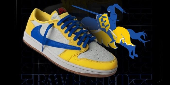 Travis Scott Jordan 1 Canary NSB