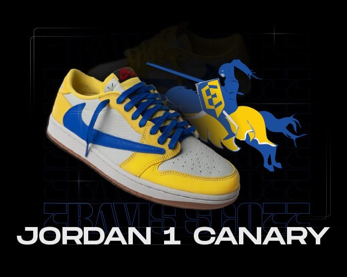 Travis Scott Jordan 1 Canary Finally No Earthy Tones