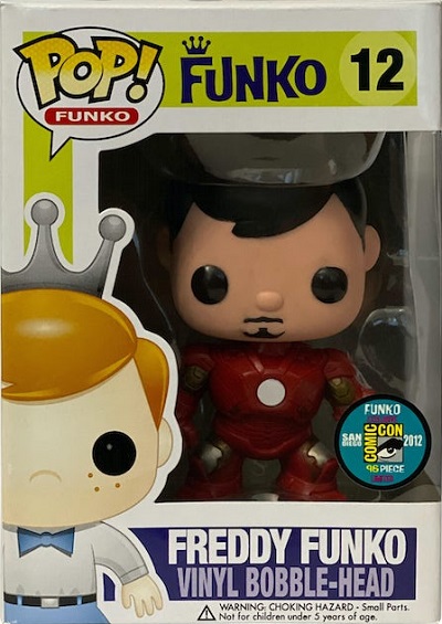 freddy funko pop iron man NSB