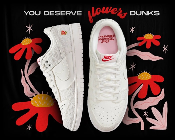 Nike Dunk Low You Deserve Flowers NSB