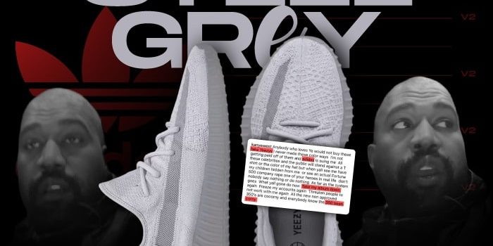 Yeezy 350 Steel Grey v2 NSB Yeezy 350 Steel Grey v2 NSB