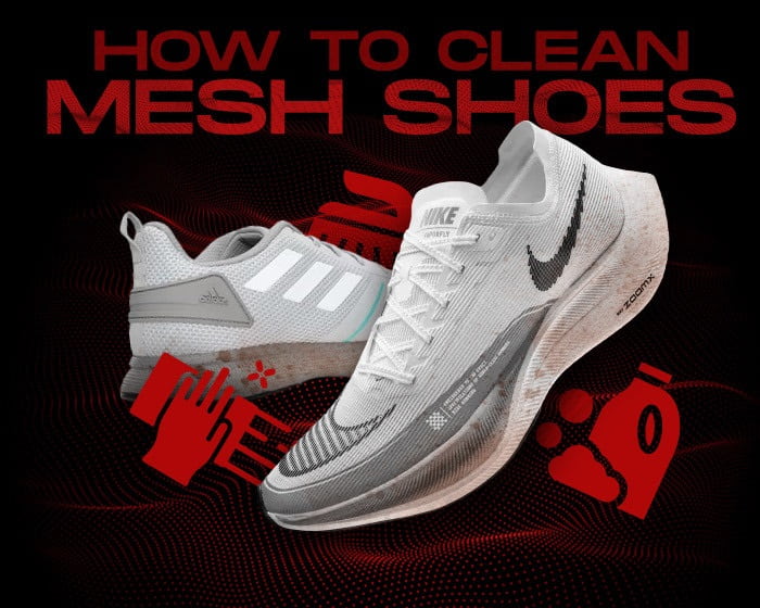 How to clean mesh shoes NSB