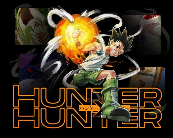 Hunter x hunter Reebok collab NSB