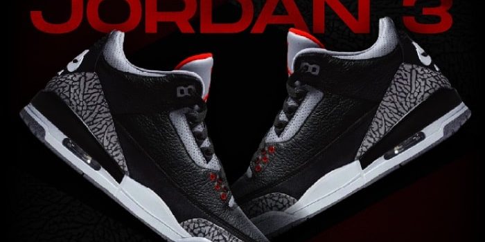 Jordan 3 Black Cement 2024 NSB Jordan 3 Black Cement 2024 NSB