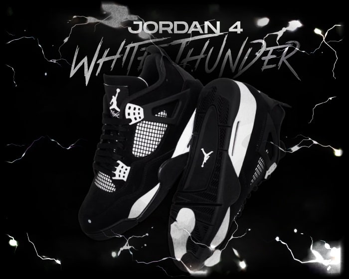 Jordan 4 White Thunder NSB