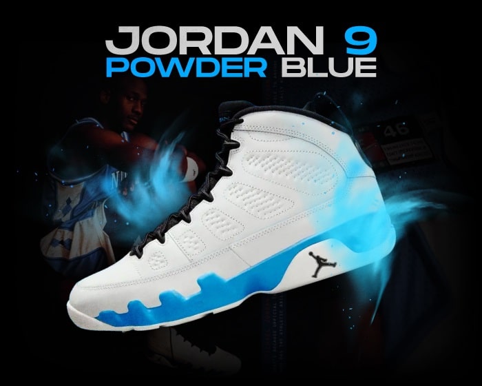 Jordan 9 Powder Blue NSB