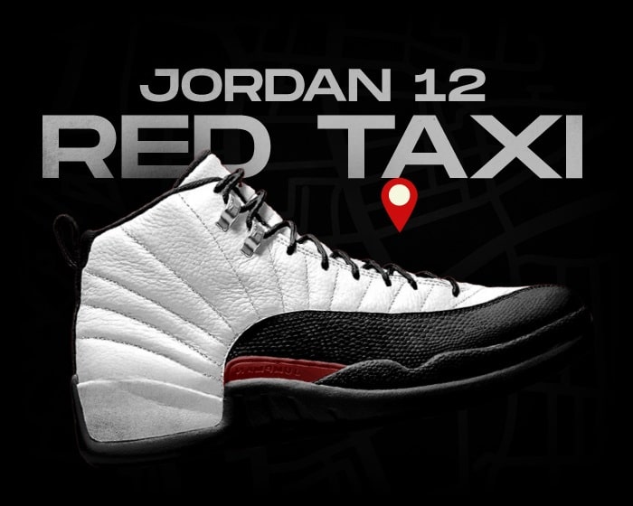 Jordan 12 Red Taxi Is Another Spin on a Classic Colorway