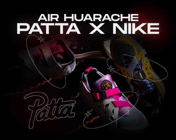 Patta Nike Air huarach Plus NSB
