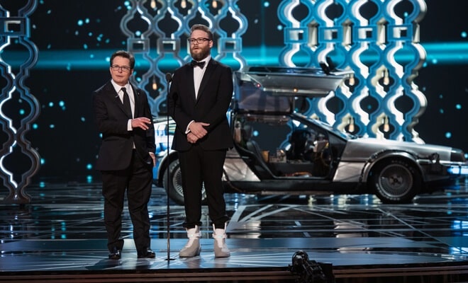 Seth Rogen Red Carpet Sneakers NSB