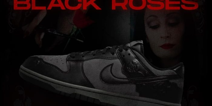 Nike Dunk Low Black Roses NSB