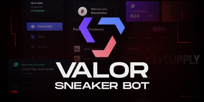 Sneaker Bot Series Valor AIO NSB Sneaker Bot Series Valor AIO NSB