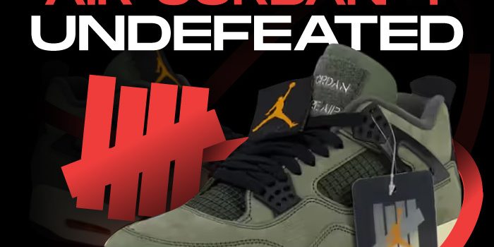 Undefeated Jordan 4 New NSB