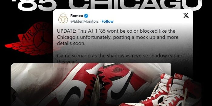 Jordan 1 Chicago Retro 2025 NSB