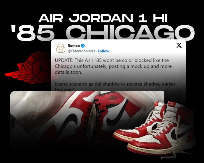 Jordan 1 Chicago Retro 2025 NSB