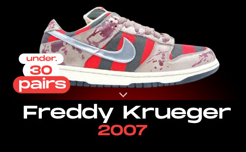 Nike SB Dunk Low Freddy Krueger TSB