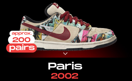 Rarest Nike Dunks - Paris SB NSB