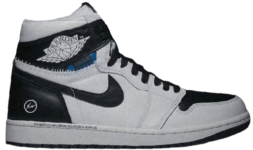 Fragment Union Jordan 1 Black white NSB