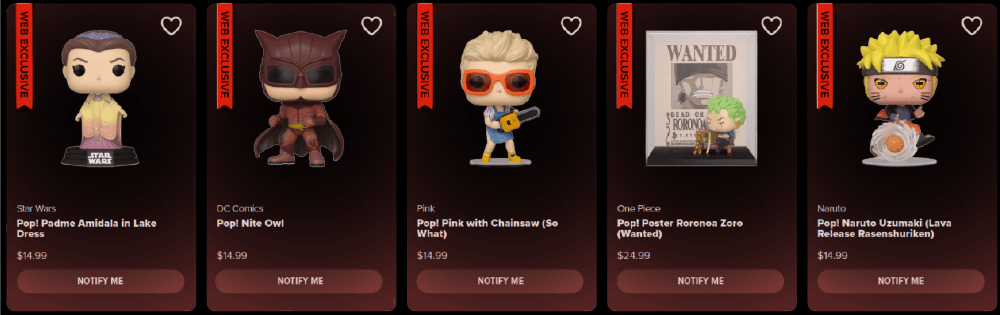 Funko Pop Coming Soon NSB