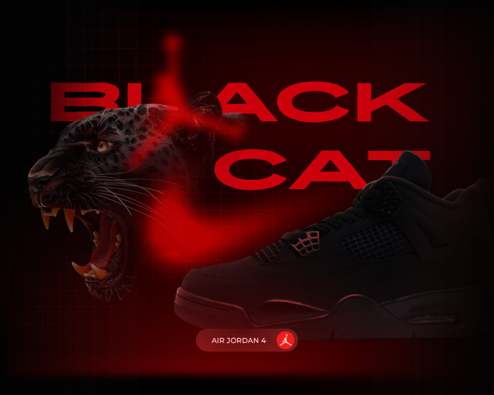 Jordan 4 Black Cat NSB