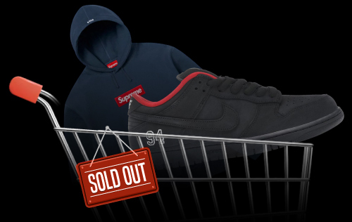 Supreme popular drops NSB