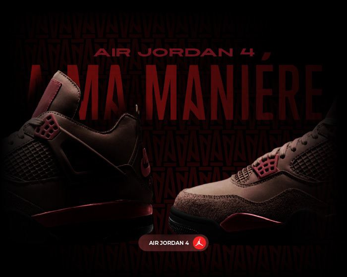 The A Ma Maniere Jordan 4 Dark Mocha NSB