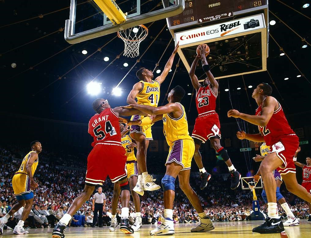 1991 NBA Finals MJ NSB