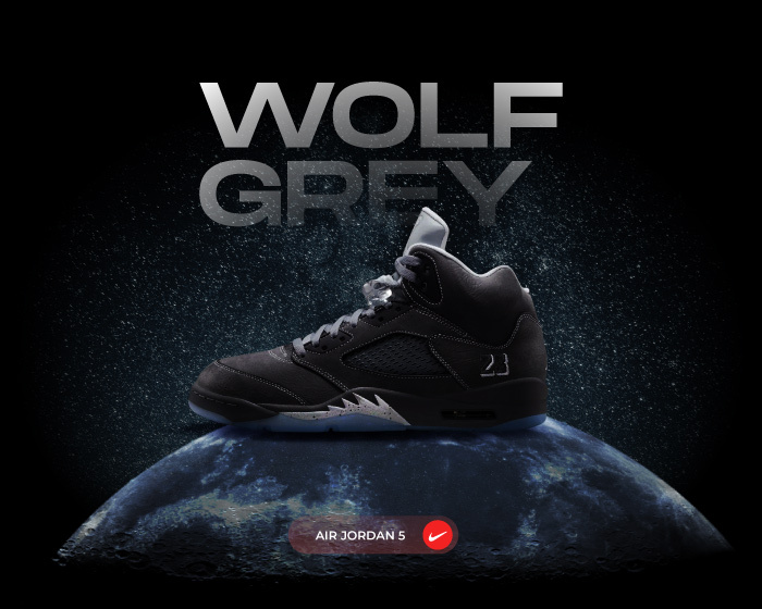 Jordan 5 Worlf Grey NSB