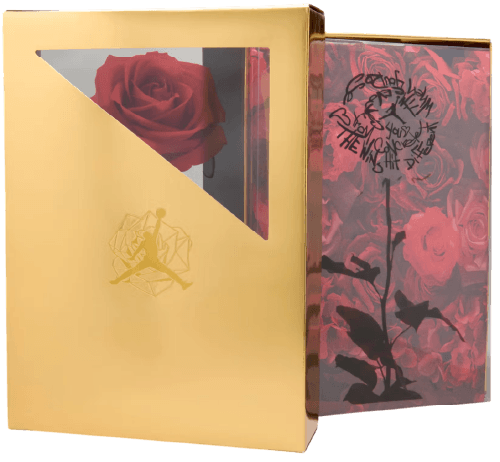 Jordan 3 Concrete Rose Box NSB