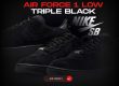 Nike SB Air Force 1 Triple Black NSB