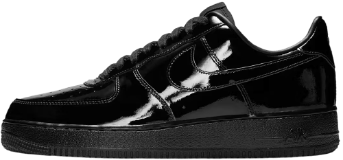 Air Force 1 colorways Black Patent