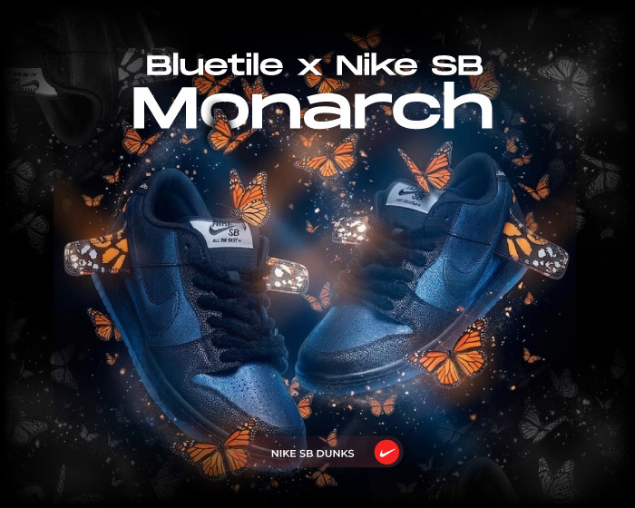Bluetile Nike SB Dunk Monarch NSB