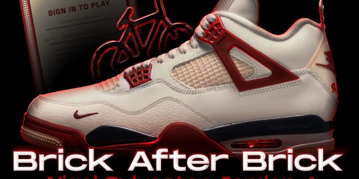 Nigel Sylvester Jordan 4 Brick After Brick NSB