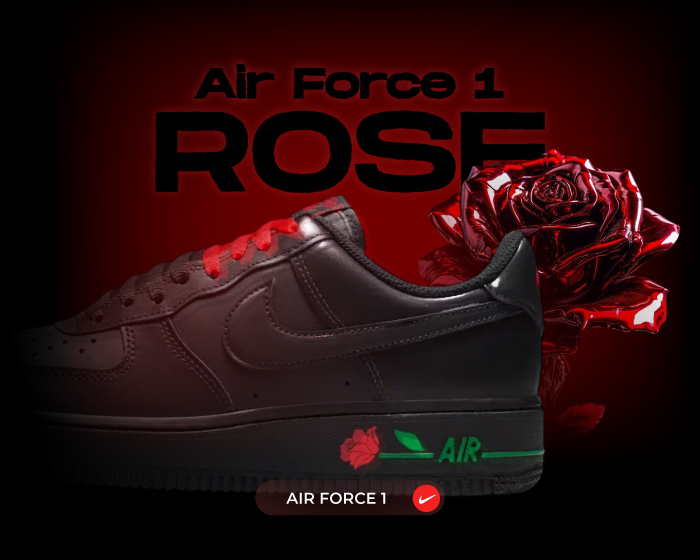 Nike Air Force 1 Low Rose Black NSB