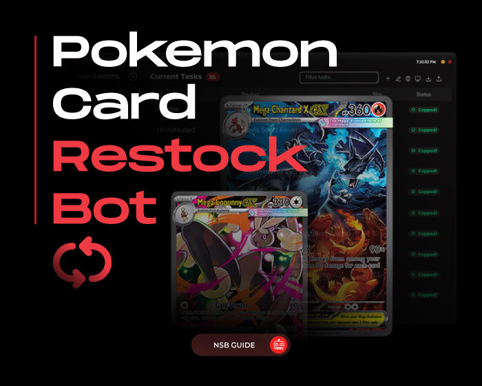 Pokemon Card Restock Bot NSB