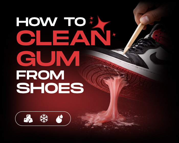 how to remove gum from shoes NSB