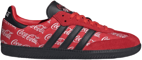 Coca-Cola Adidas Samba red