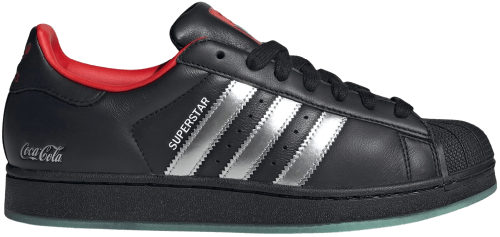 Coca Cola Adidas Superstar Black