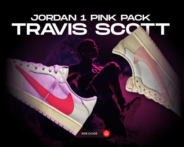 Travis Scott Jordan 1 Pink Pack NSB