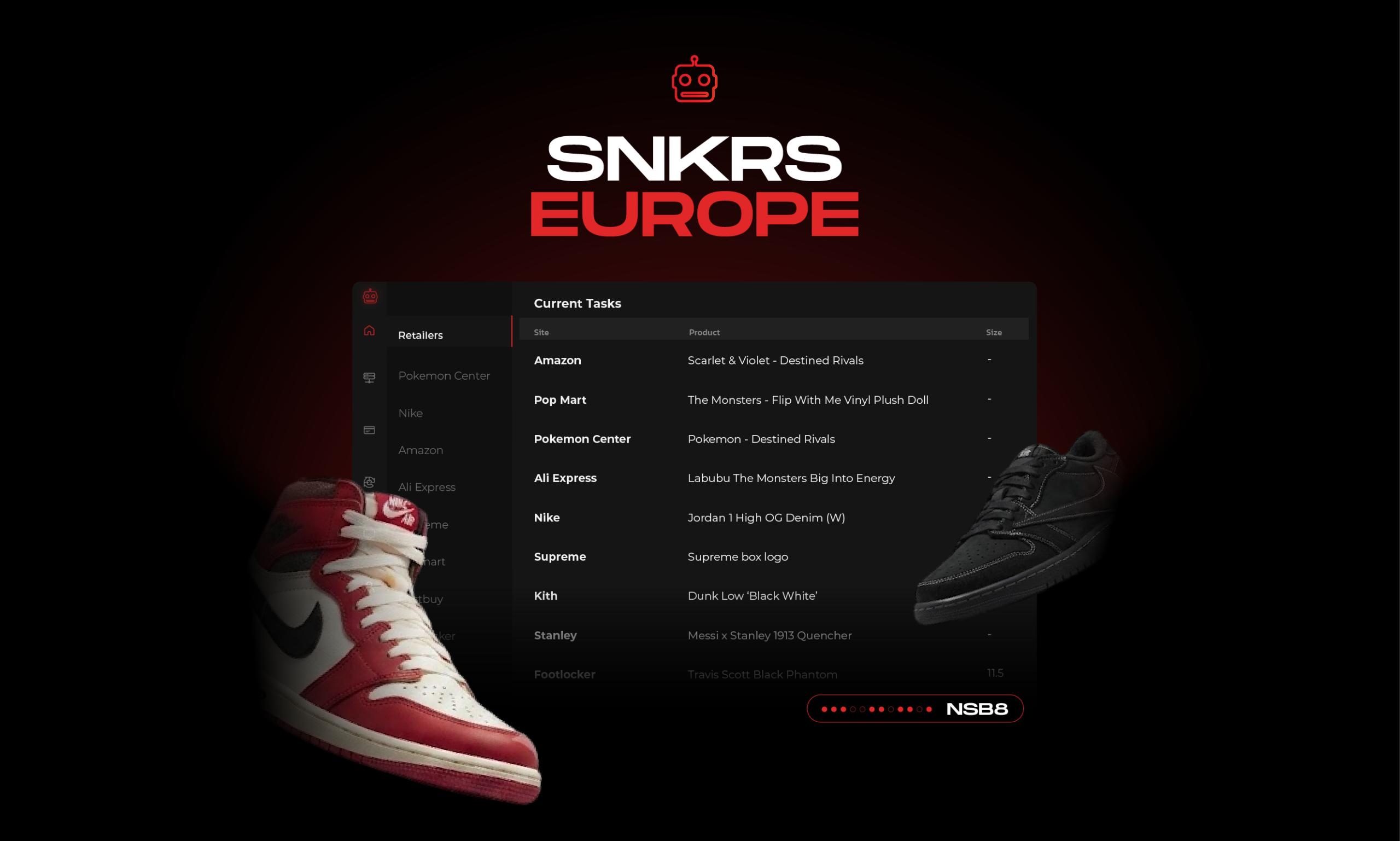 nike SNKRS bot Europe