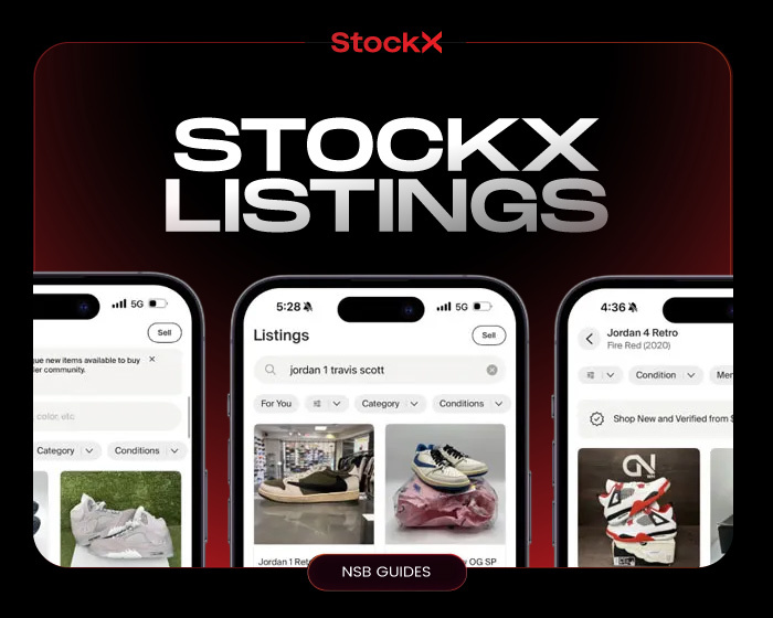 StockX Listings NSB