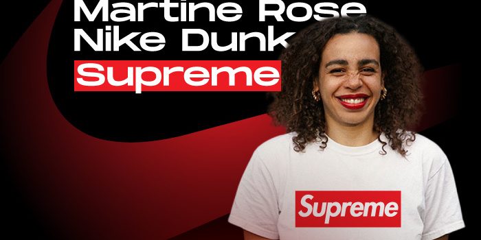 Supreme Martine Rose Nike Dunk NSB