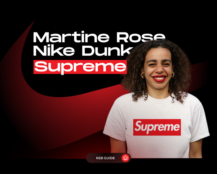 Supreme Martine Rose Nike Dunk NSB